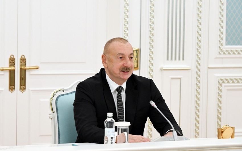 Ilham Aliyev expresses gratitude to Kazakh President for support of process between Azerbaijan and Armenia