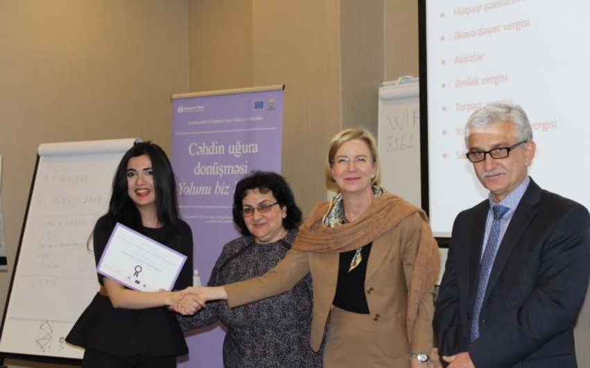Посол Швеции в Азербайджане вручила сертификаты женщинам-предпринимателям