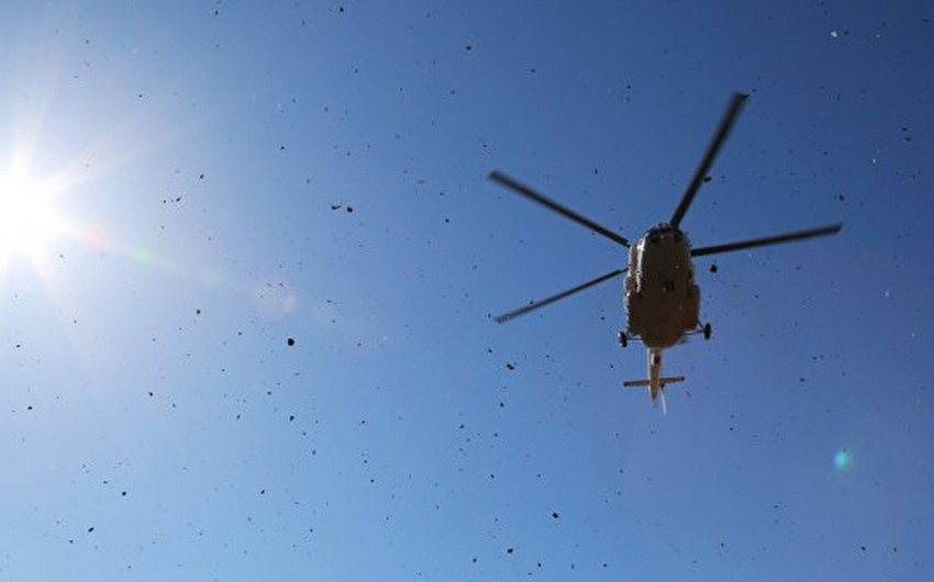 В Казахстане разбился частный вертолет С-341