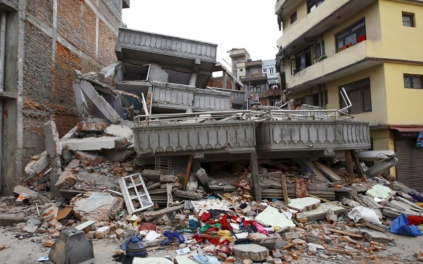 В результате землетрясения почва под столицей Непала сдвинулась на три метра