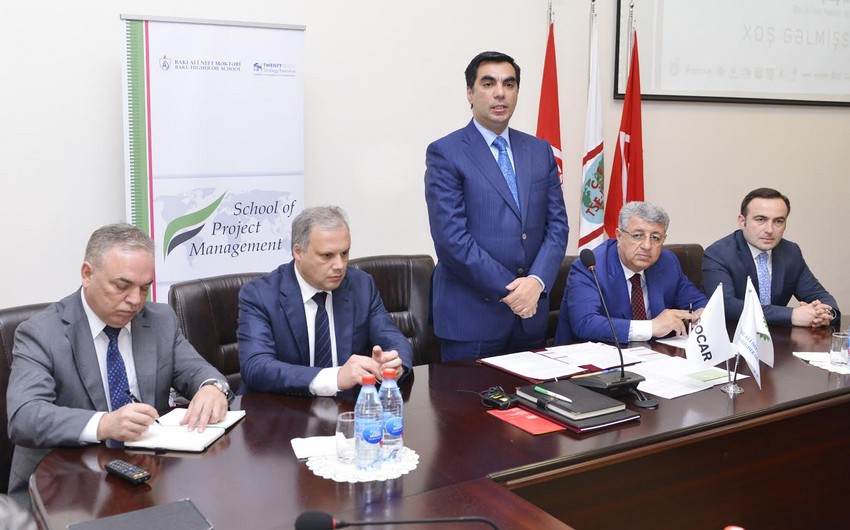 School of Project Management launched at Baku Higher Oil School