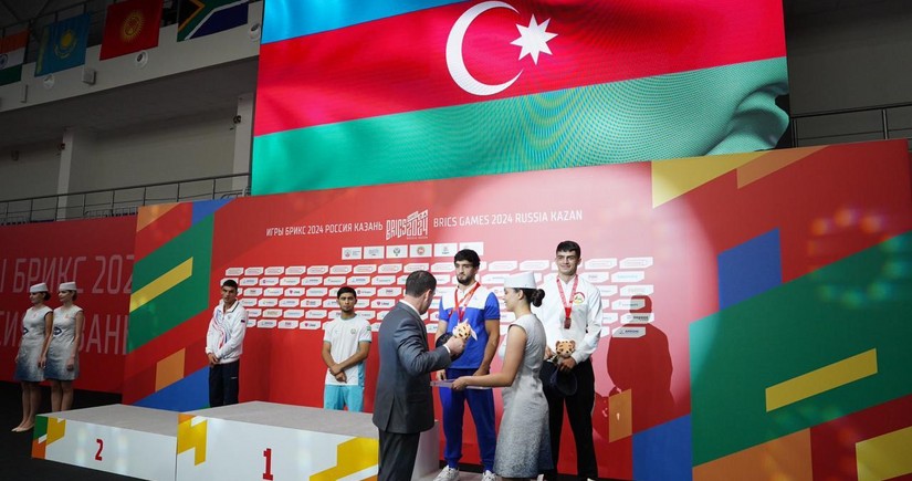 Сборная Азербайджана заняла 7-е место в медальном зачете на Играх БРИКС