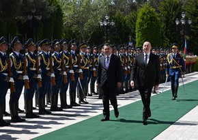 Official welcome ceremony held for President of Kyrgyzstan Sadyr Zhaparov