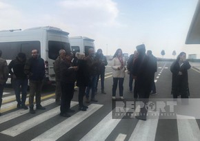 Foreign journalists visit International Airport in Fuzuli