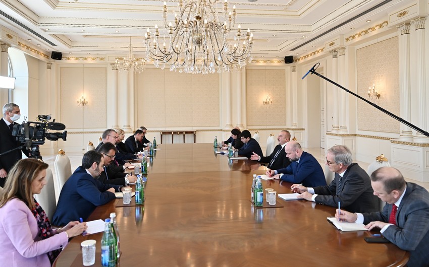 Ilham Aliyev receives EU Special Envoy for Eastern Partnership