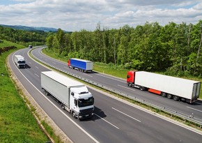 Int'l cargo traffic by road surges in Azerbaijan by over 8%