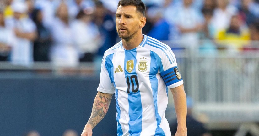 Lionel Messi becomes most capped player in Copa America history