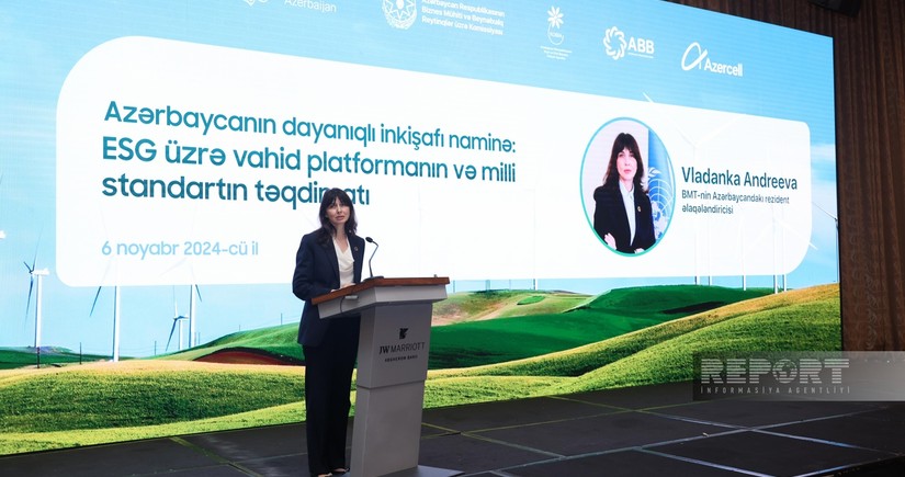 Vladanka Andreyeva: COP29 2030-cu ilə qədər dayanıqlı inkişaf gündəliyi üçün əsas platforma olacaq