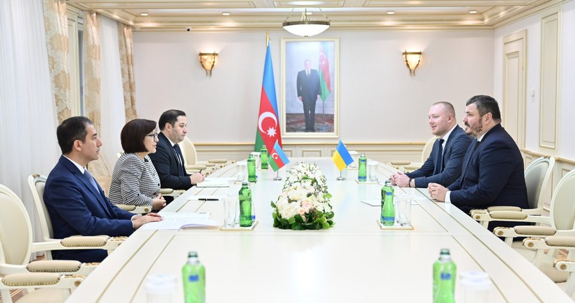 Ukrainian envoy, Azerbaijan's Milli Majlis speaker discuss inter-parliamentary relations