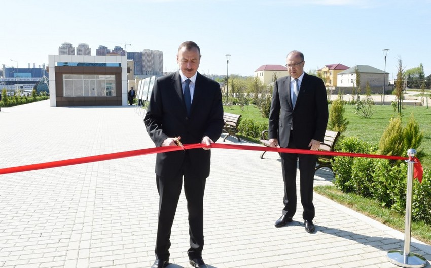 President Ilham Aliyev attended opening of Avtovagzal and Memar Ajami metro stations