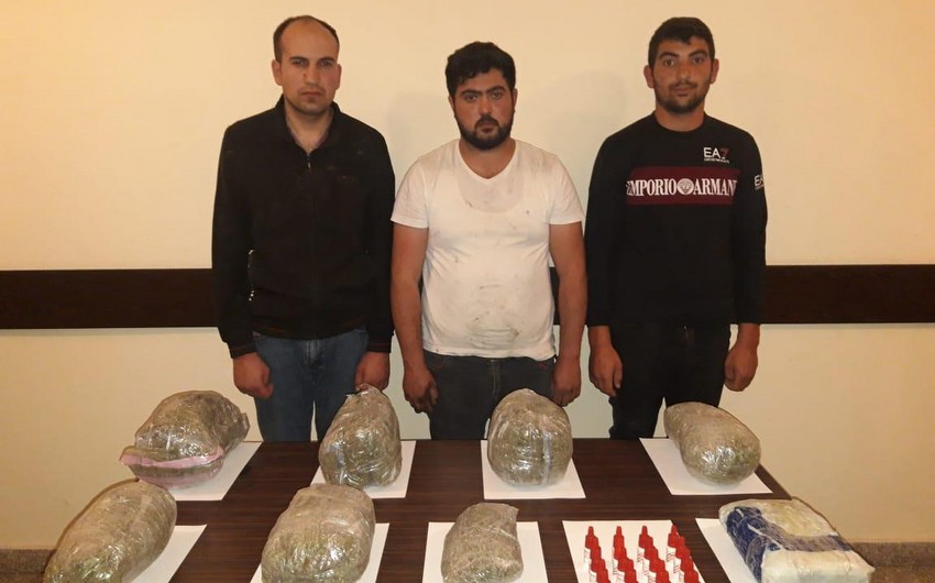 İrandan Azərbaycana narkotik keçirmək istəyən 5 nəfər saxlanılıb