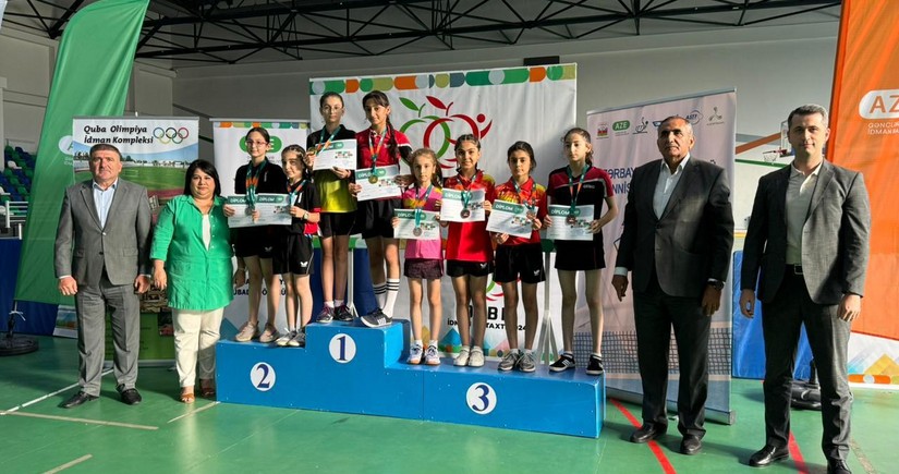 Stolüstü tennis üzrə Azərbaycan birinciliyinin qalibləri müəyyənləşib