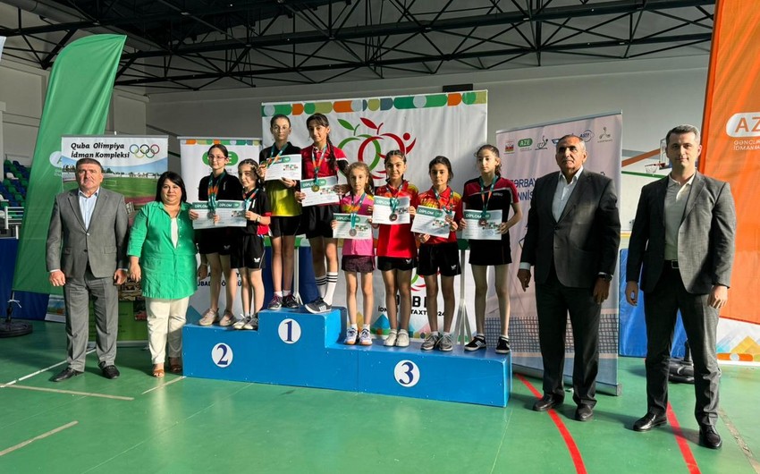Определились победители чемпионата Азербайджана по настольному теннису