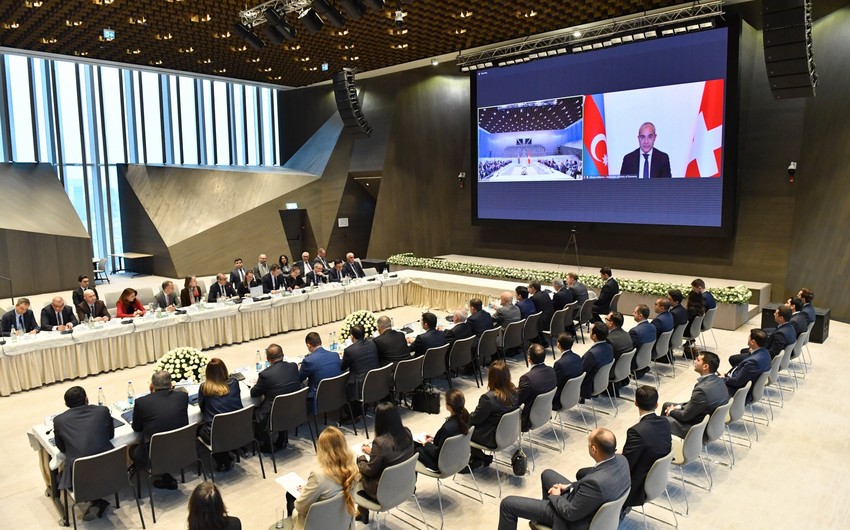 Bakıda Azərbaycan-İsveçrə Birgə Komissiyanın iclası keçirilib - YENİLƏNİB