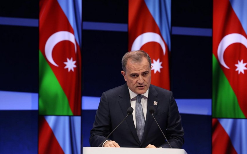 Azerbaijani FM makes speech at Nuclear Energy Summit  