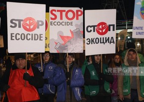 Акция на дороге Ханкенди-Лачын продолжается, протестующие требуют положить конец экотеррору