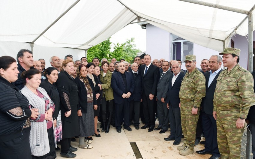 President Ilham Aliyev visited Tartar, Barda and Aghdam districts - PHOTO