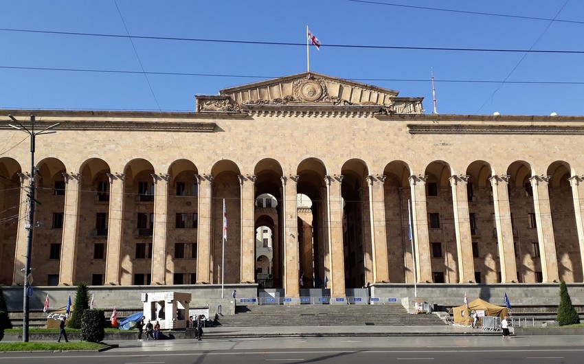 Tbilisidə müxalifətin piketi başa çatıb, 7 nəfər saxlanılıb