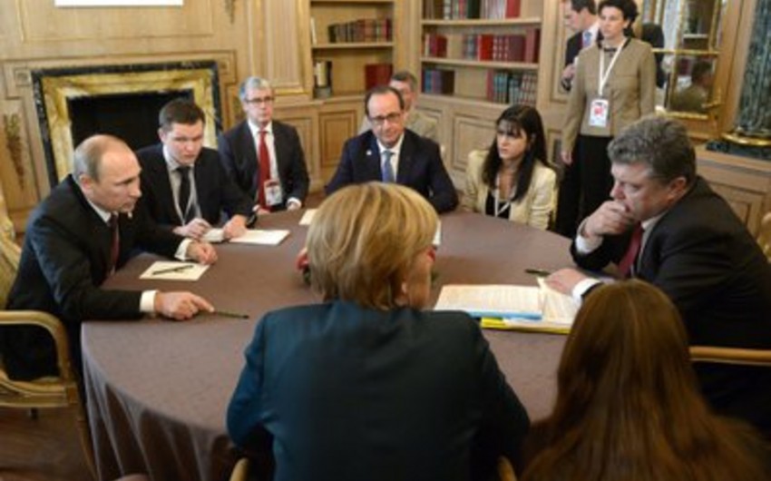 ​Rusiya, Ukrayna, Almaniya və Fransa liderləri fevralın 11-də Minskdə görüşmə mümkünlüyünü müzakirə ediblər