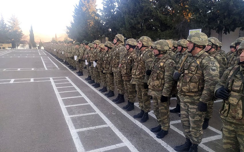 Azərbaycan Ordusunda yeni tədris ilinin təlim-məşqləri keçirilir 