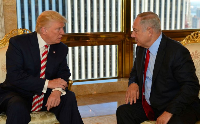 WSJ: Netanyahu Suriyaya hücumu Trampla razılaşdırıb
