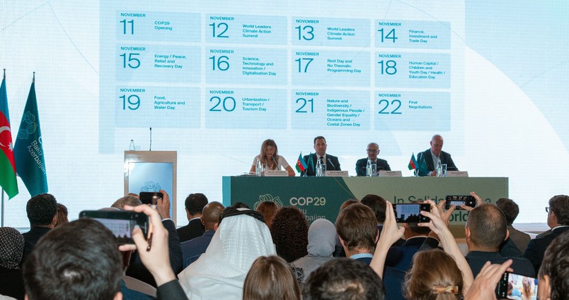 COP29 Azərbaycan Sədrliyinin ölkədə akkreditə olunmuş diplomatik korpusun üzvləri üçün ikinci brifinqi baş tutub