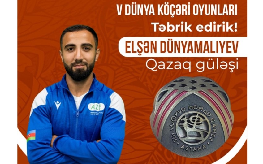 Azərbaycan Dünya Köçəri Oyunlarında üçüncü medalı qazanıb - YENİLƏNİB - 2