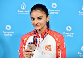 Azərbaycan Bakı 2015də ilk medalını qazanıb