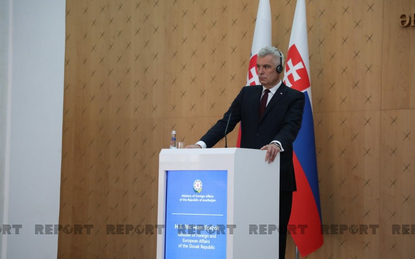 FM: Slovakia praises ceasefire statement on Karabakh