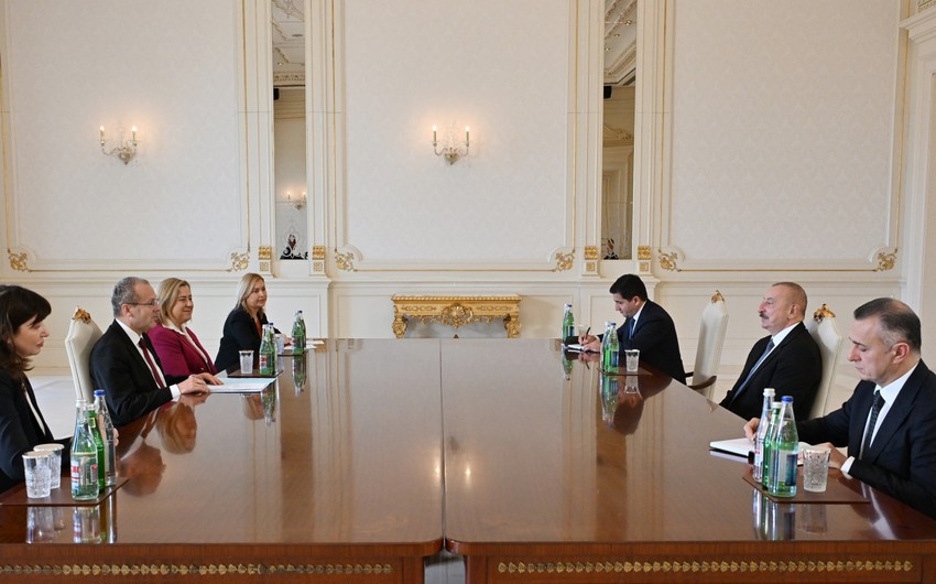 President Ilham Aliyev receives WHO Regional Director for Europe