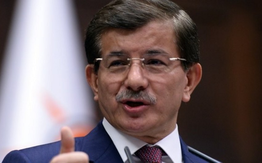 Davutoğlu: Türkiyənin cənub sərhədlərində terror zolağı yaradmaq istəyirlər