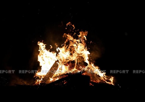 В Шуше спустя 29 лет загорелся праздничный костер
