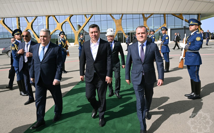 President of Kyrgyzstan Sadyr Zhaparov concludes his state visit to Azerbaijan