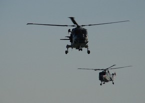  2 Japanese navy helicopters carrying 8 crew believed crashed in Pacific