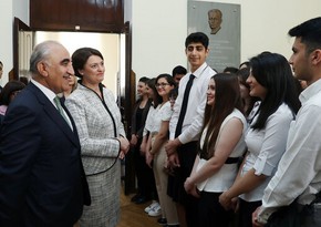 First Lady of Lithuania visits Azerbaijan State University of Economics