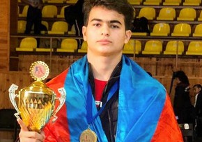 Student from Baku wins gold medal by defeating Armenian athlete