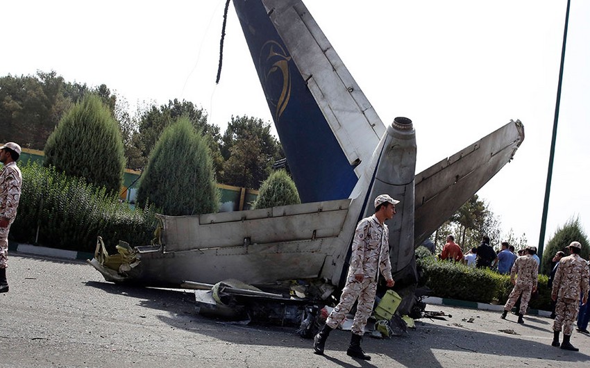 В Иране в авиакатастрофе погиб офицер спецназа