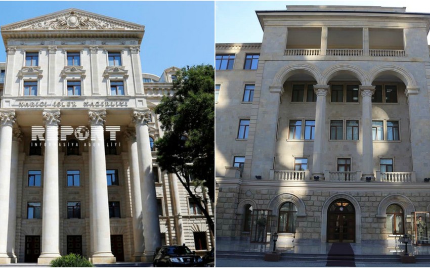 Azerbaijani Foreign and Defence Ministries make joint statement