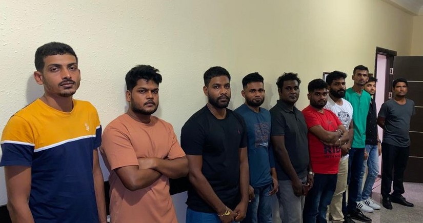 Задержаны 10 граждан Шри-Ланки, пытавшихся перейти из Азербайджана в Иран 