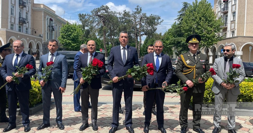 Series of events held in Georgia to mark Heydar Aliyev's 101st birthday anniversary