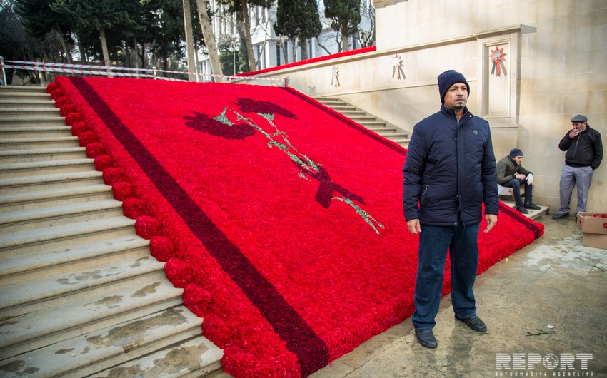 Baku prepares to commemorate January 20 tragedy martyrs - PHOTO REPORT