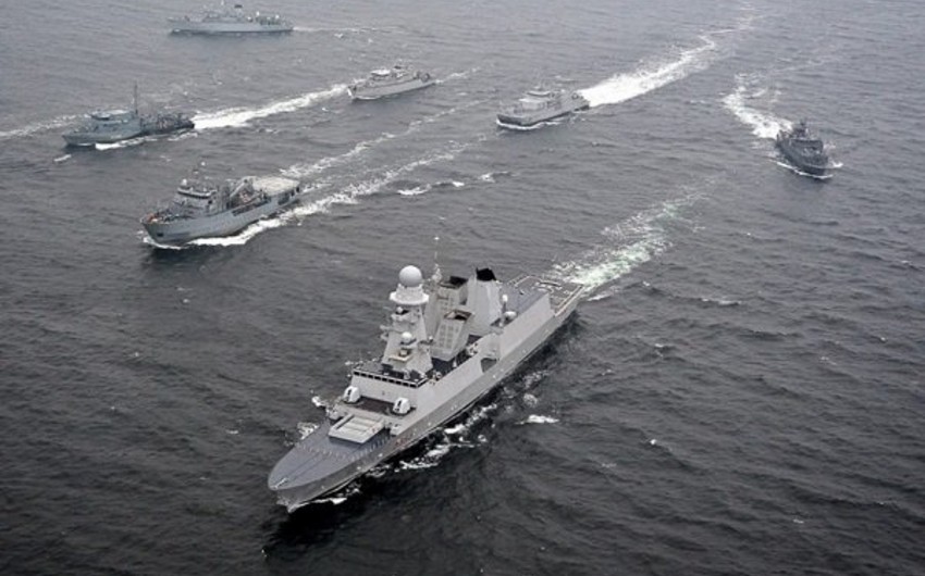 Более 20 боевых кораблей России на учениях вышли в Балтийское море