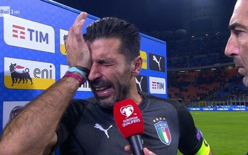Tearful goalkeeper Buffon declares end of his career