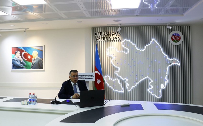 Azərbaycan iqtisadiyyatı ilə bağlı videokonfrans keçirilib