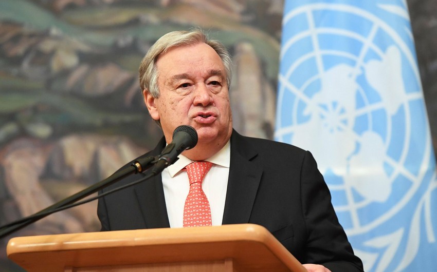 UN Secretary-General on start of new arms race
