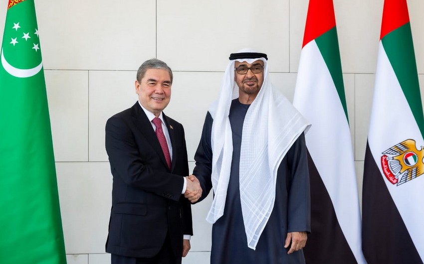 Гурбангулы Бердымухамедов встретился с президентом ОАЭ в Абу-Даби