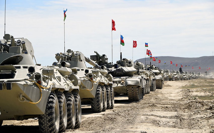 Азербайджанские и турецкие военнослужащие успешно выполнили поставленные задачи - ВИДЕО