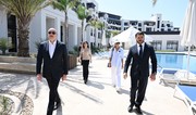 President Ilham Aliyev, First Lady Mehriban Aliyeva attend inauguration of LANDAU School and 'The Grand' apart hotel at Sea Breeze Resort 