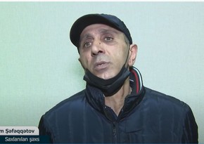 В Баку бывший заключенный задержан с автоматом Калашникова