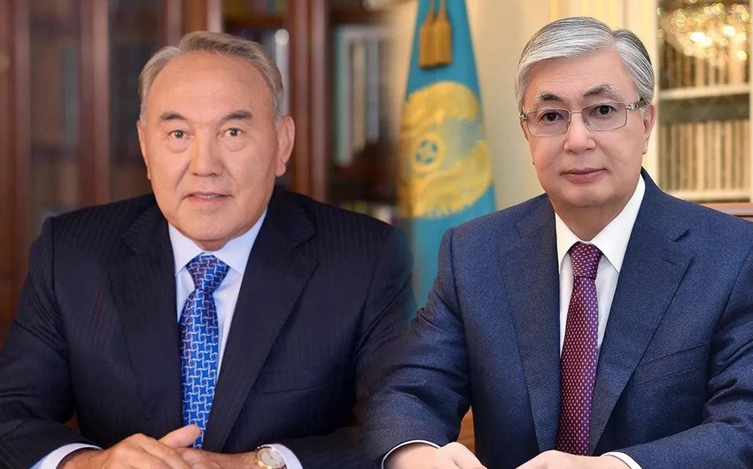 Назарбаев первым поздравил Токаева с победой на выборах президента Казахстана